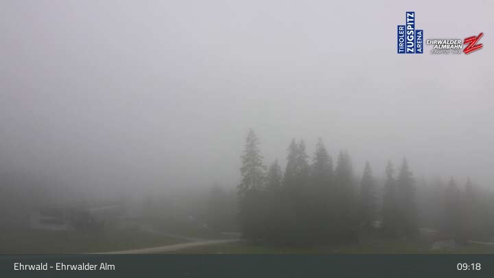 Archiv Foto Webcam Sicht auf das Kinderland an der Ehrwalder Alm