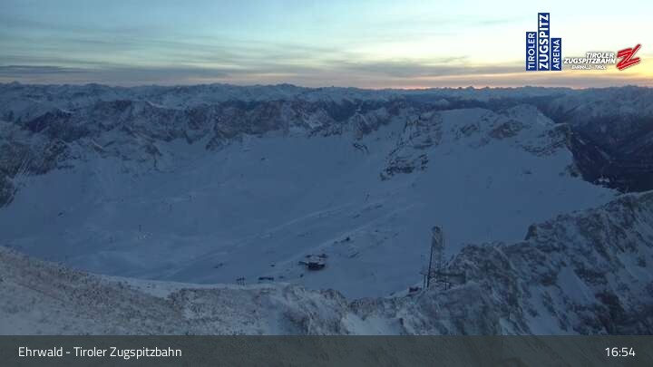 Archiv Foto Webcam Tiroler Zugspitzbahn: Bergstation