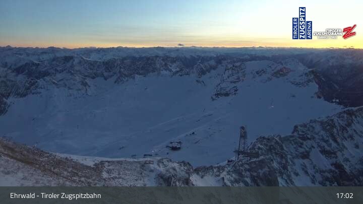 Archiv Foto Webcam Tiroler Zugspitzbahn: Bergstation