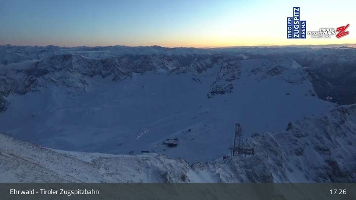 Archiv Foto Webcam Tiroler Zugspitzbahn: Bergstation