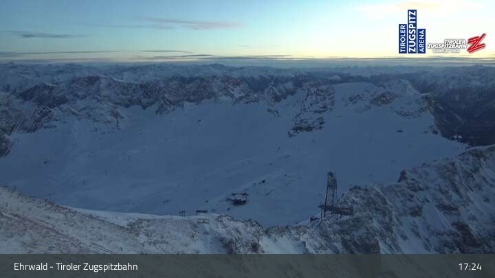 Archiv Foto Webcam Tiroler Zugspitzbahn: Bergstation