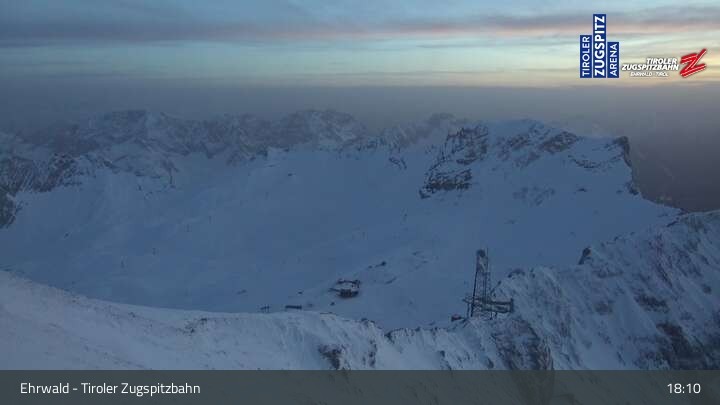 Archiv Foto Webcam Tiroler Zugspitzbahn: Bergstation