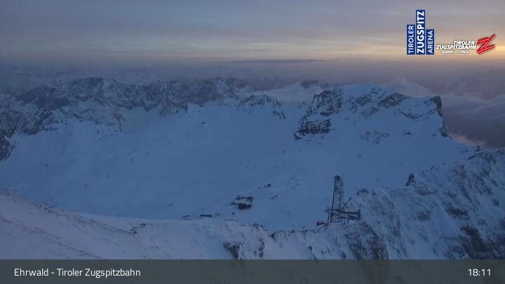 Archiv Foto Webcam Tiroler Zugspitzbahn: Bergstation