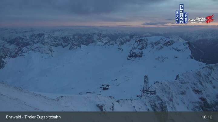 Archiv Foto Webcam Tiroler Zugspitzbahn: Bergstation