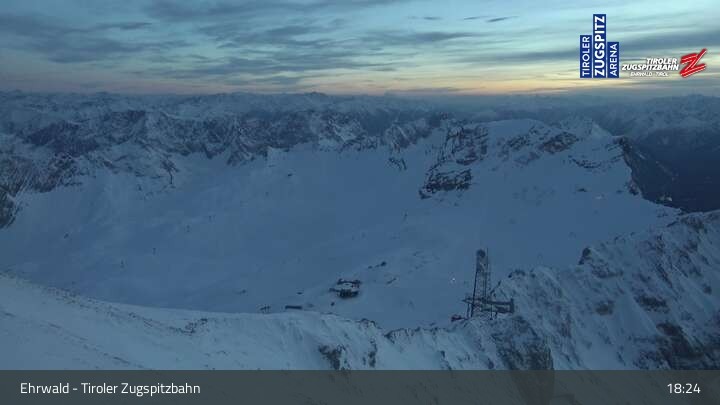 Archiv Foto Webcam Tiroler Zugspitzbahn: Bergstation