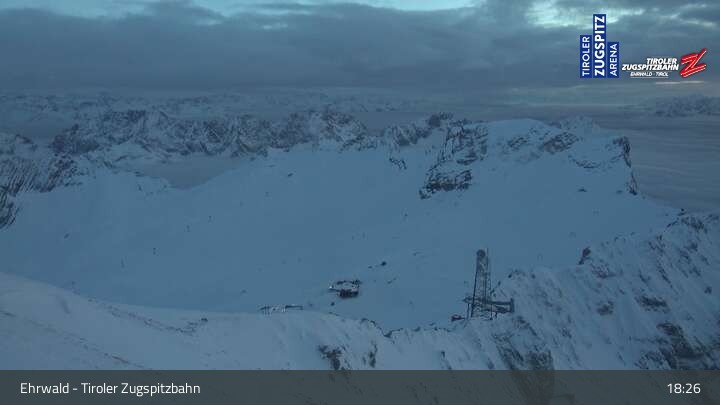 Archiv Foto Webcam Tiroler Zugspitzbahn: Bergstation