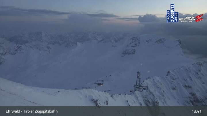 Archiv Foto Webcam Tiroler Zugspitzbahn: Bergstation