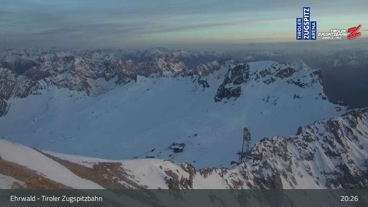 Archiv Foto Webcam Tiroler Zugspitzbahn: Bergstation