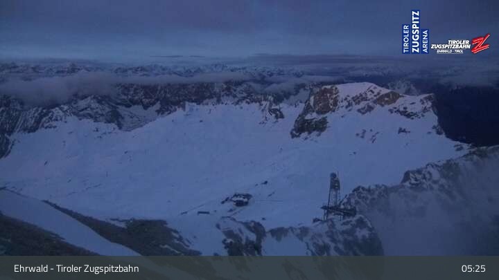 Archiv Foto Webcam Tiroler Zugspitzbahn: Bergstation