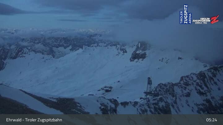 Archiv Foto Webcam Tiroler Zugspitzbahn: Bergstation