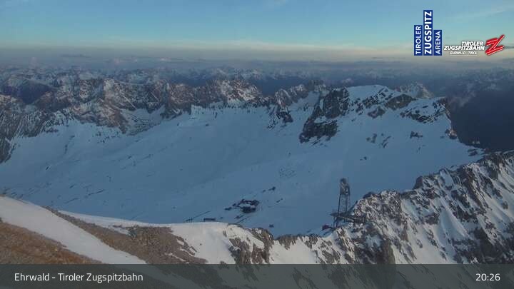 Archiv Foto Webcam Tiroler Zugspitzbahn: Bergstation