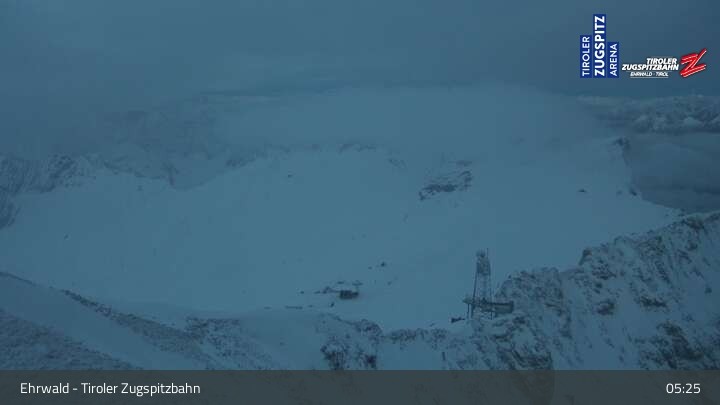 Archiv Foto Webcam Tiroler Zugspitzbahn: Bergstation