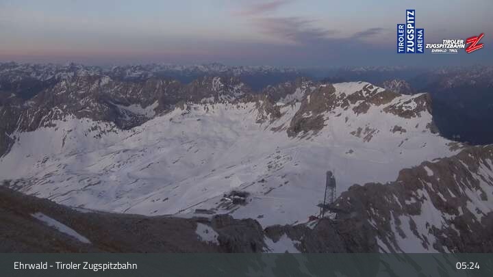 Archiv Foto Webcam Tiroler Zugspitzbahn: Bergstation