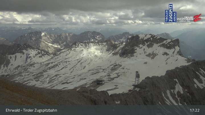 Archiv Foto Webcam Tiroler Zugspitzbahn: Bergstation