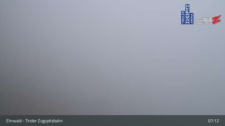 Archived image Webcam Tiroler Zugspitzbahn Top Station