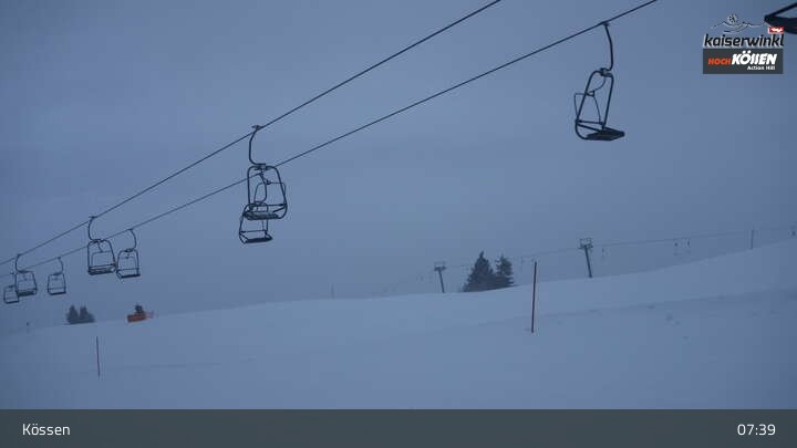 Archiv Foto Webcam Kössen: Unterberghorn