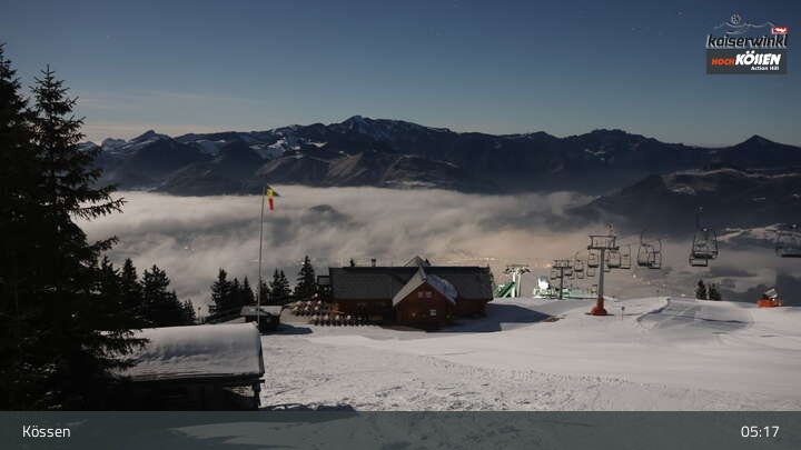 Archiv Foto Webcam Kössen: Unterberghorn