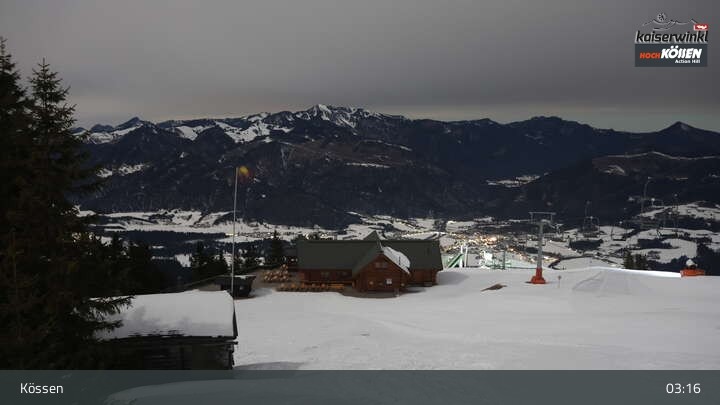 Archiv Foto Webcam Kössen: Unterberghorn