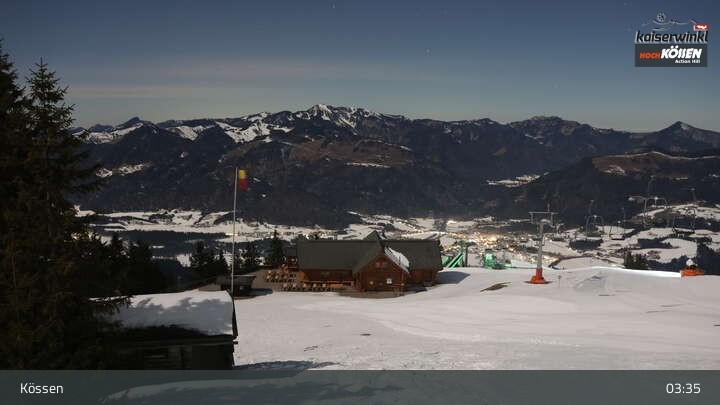 Archiv Foto Webcam Kössen: Unterberghorn