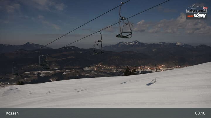 Archiv Foto Webcam Kössen: Unterberghorn