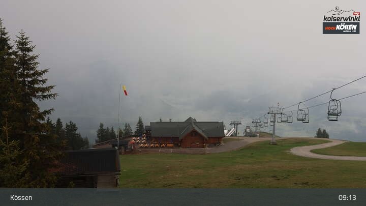 Archiv Foto Webcam Kössen: Unterberghorn