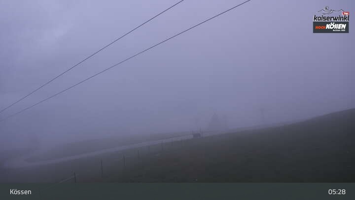 Archived image Webcam Kössen ski resort: Unterberghorn