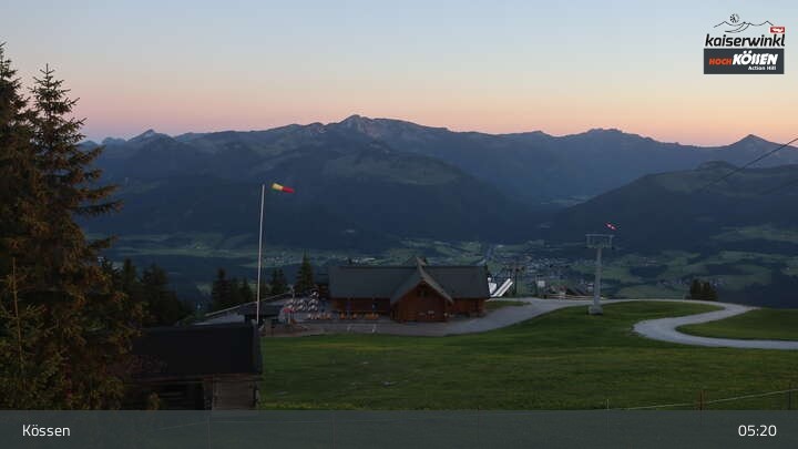 Archiv Foto Webcam Kössen: Unterberghorn