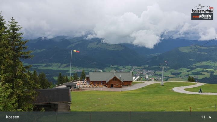 Archiv Foto Webcam Kössen: Unterberghorn