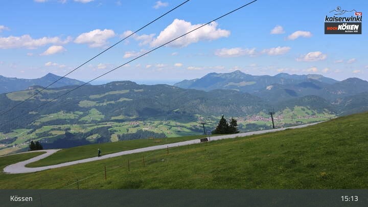 Archiv Foto Webcam Kössen: Unterberghorn
