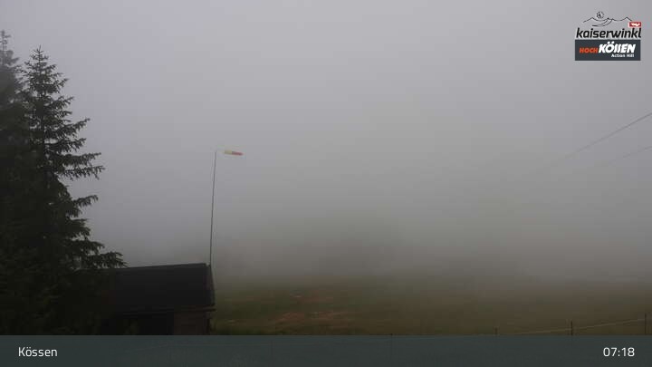 Archived image Webcam Kössen ski resort: Unterberghorn