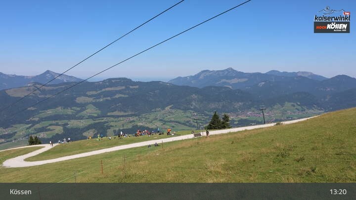 Archiv Foto Webcam Kössen: Unterberghorn