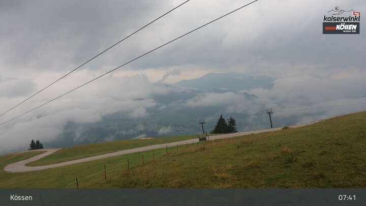 Archiv Foto Webcam Kössen: Unterberghorn