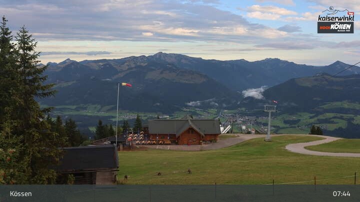 Archiv Foto Webcam Kössen: Unterberghorn
