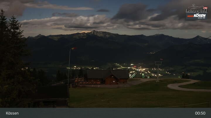 Archived image Webcam Kössen ski resort: Unterberghorn