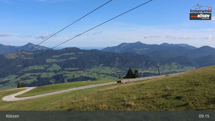 Archiv Foto Webcam Kössen: Unterberghorn