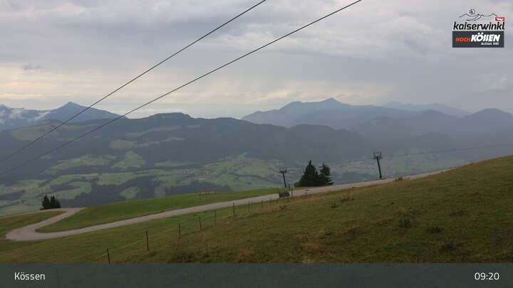 Archived image Webcam Kössen ski resort: Unterberghorn