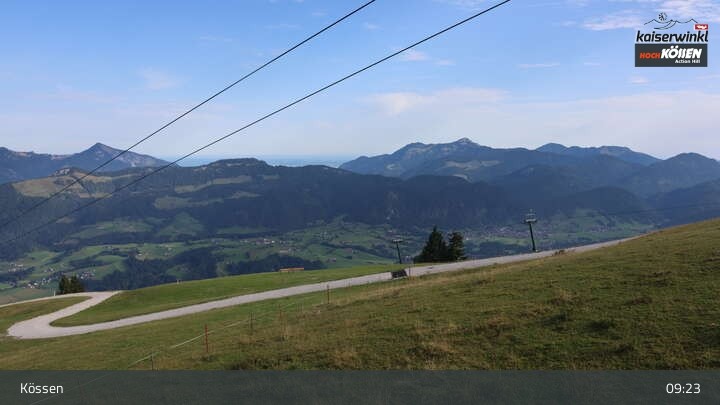 Archiv Foto Webcam Kössen: Unterberghorn