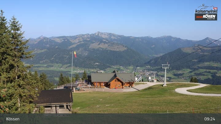 Archiv Foto Webcam Kössen: Unterberghorn