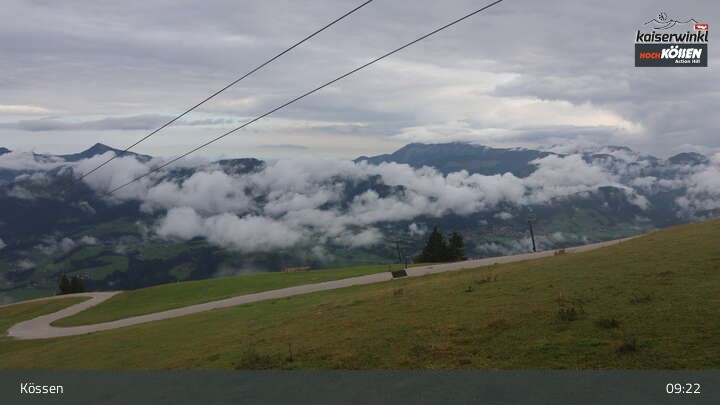 Archiv Foto Webcam Kössen: Unterberghorn
