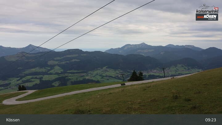 Archived image Webcam Kössen ski resort: Unterberghorn