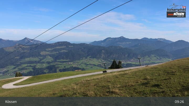 Archiv Foto Webcam Kössen: Unterberghorn