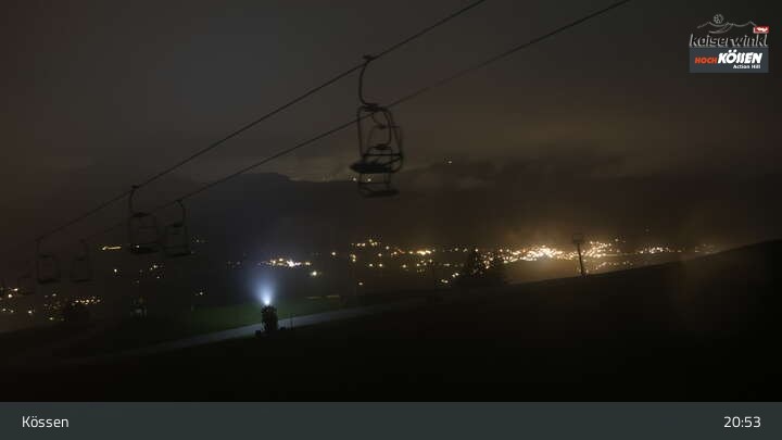 Archived image Webcam Kössen ski resort: Unterberghorn