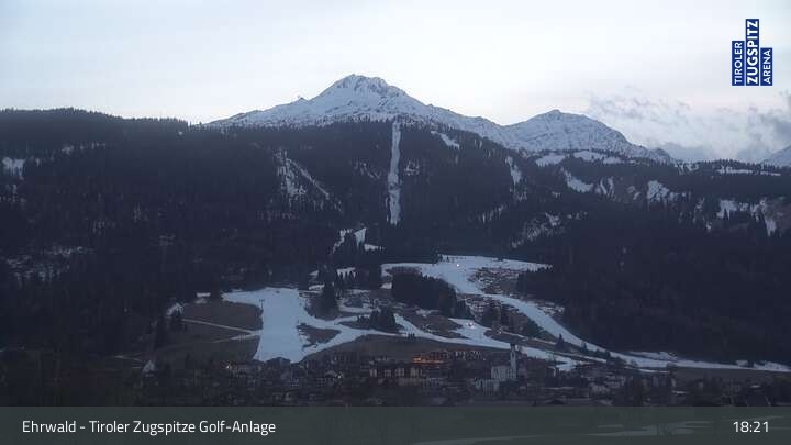 Archiv Foto Webcam Golfclub Zugspitze, Ehrwald