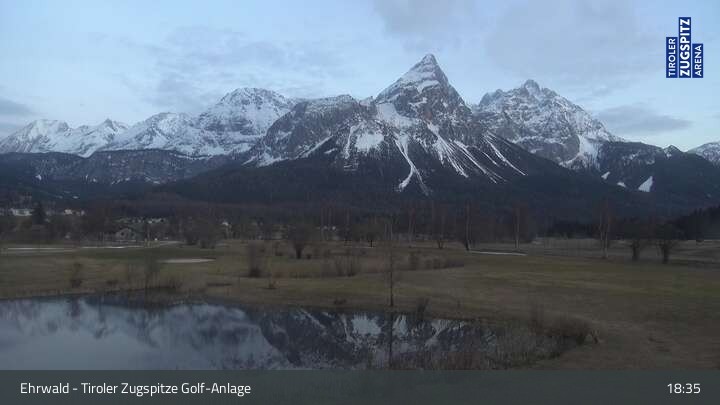 Archived image Webcam Golf Course in Ehrwald