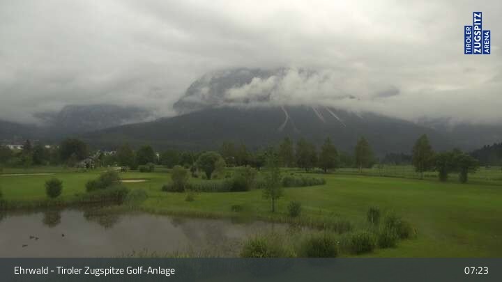Archiv Foto Webcam Golfclub Zugspitze, Ehrwald