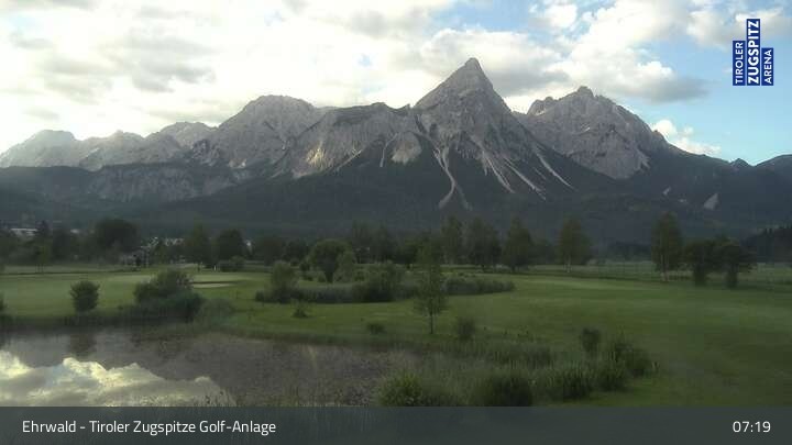 Archiv Foto Webcam Golfclub Zugspitze, Ehrwald