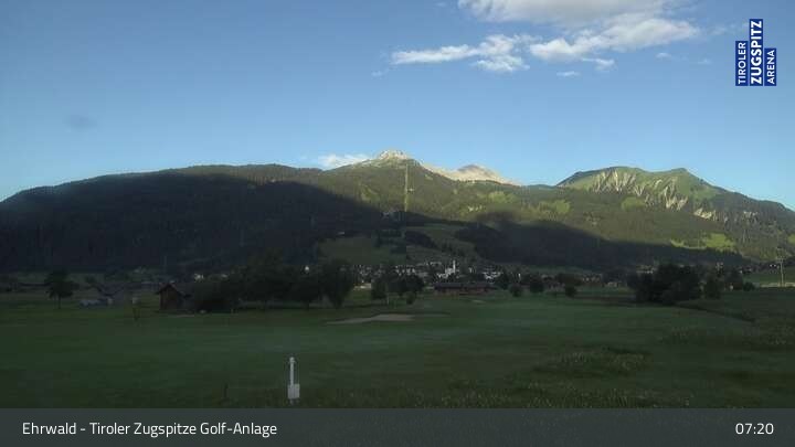 Archiv Foto Webcam Golfclub Zugspitze, Ehrwald