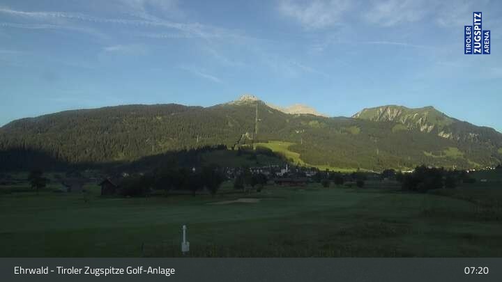Archiv Foto Webcam Golfclub Zugspitze, Ehrwald