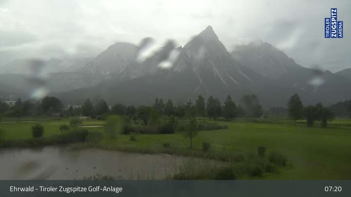 Archiv Foto Webcam Golfclub Zugspitze, Ehrwald