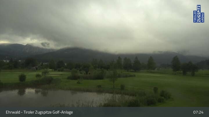 Archiv Foto Webcam Golfclub Zugspitze, Ehrwald